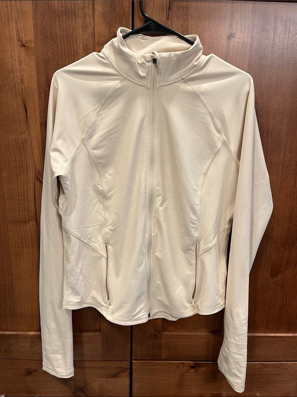 Old Navy Cream Full-Zip Lightweight Jacket